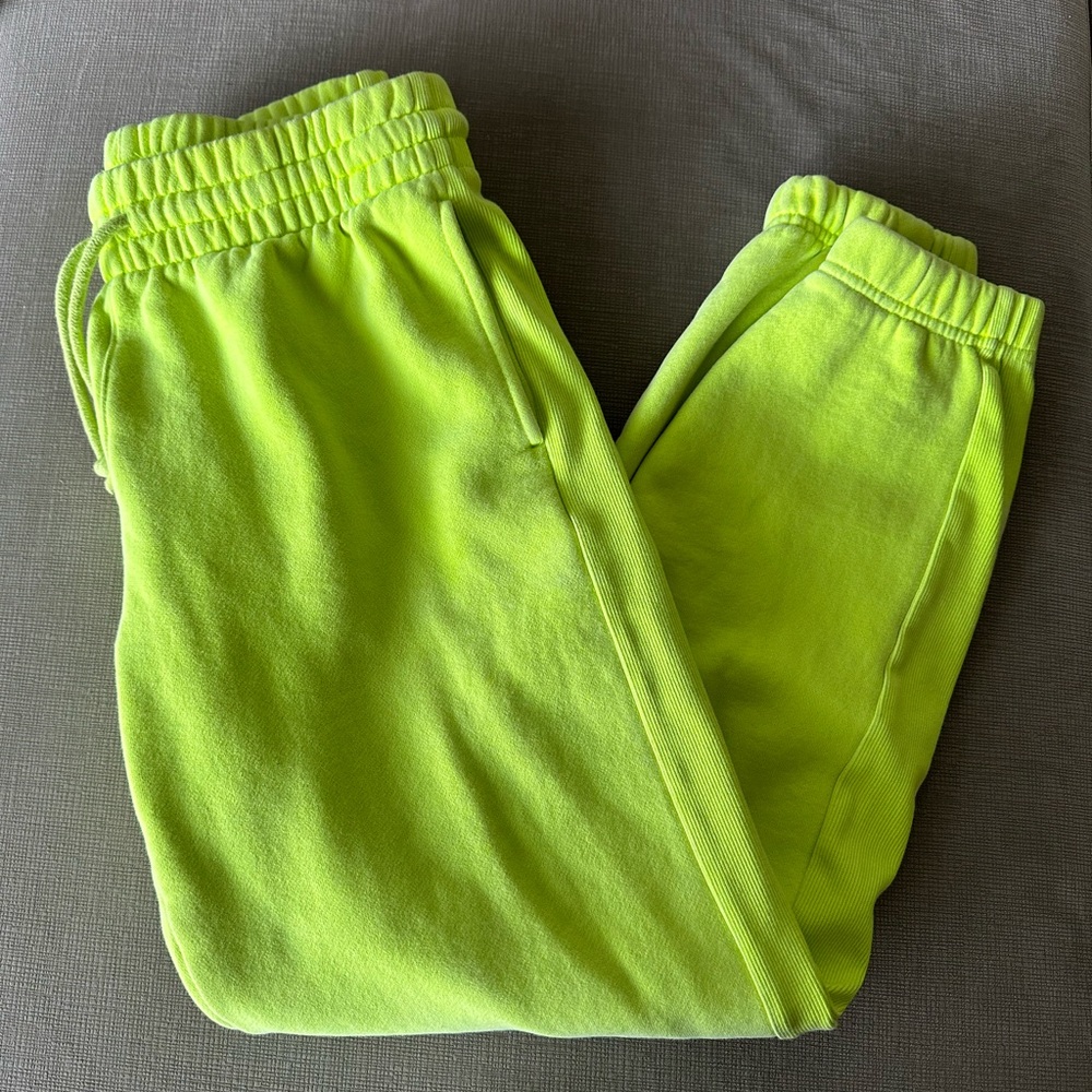 tna neon joggers